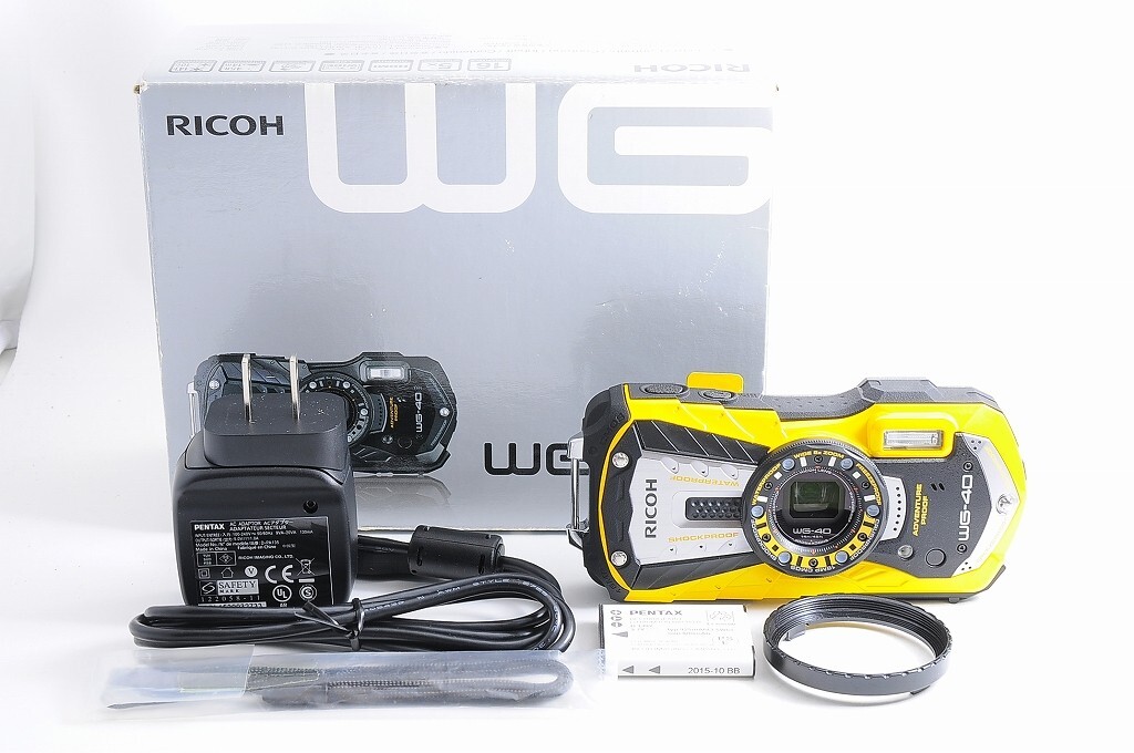 RICOH　WG-40 Amazon.com : RICOH Waterproof digital camera RICOH WG-40