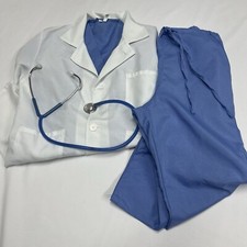 Underwraps Doctor Surgeon Scrubs Halloween Costume Small 4-6 Boys Girls Unisex