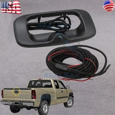 Tailgate Handle with Rear View Backup Camera For 1999-2007 GMC Sierra 1500 2500 