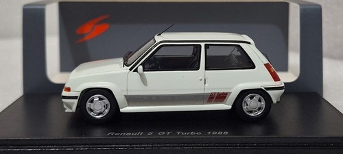 Renault 5 GT Turbo Pearl White 1988 1:43 Spark S3858 EXTREMELY RARE!! - Picture 16 of 19