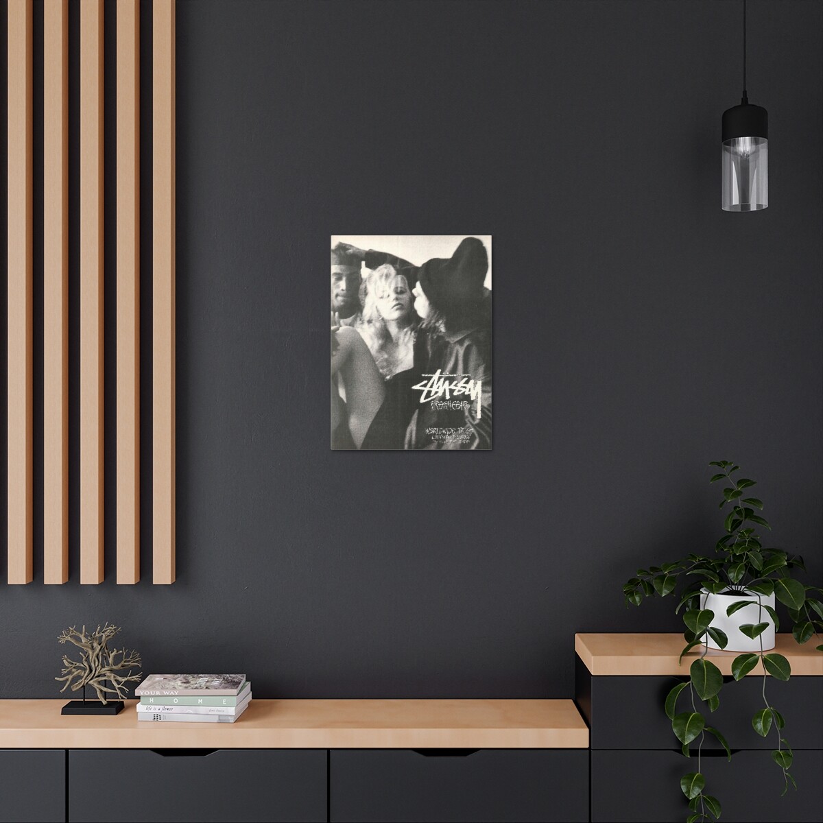 Stussy Advert Canvas Decor | eBay