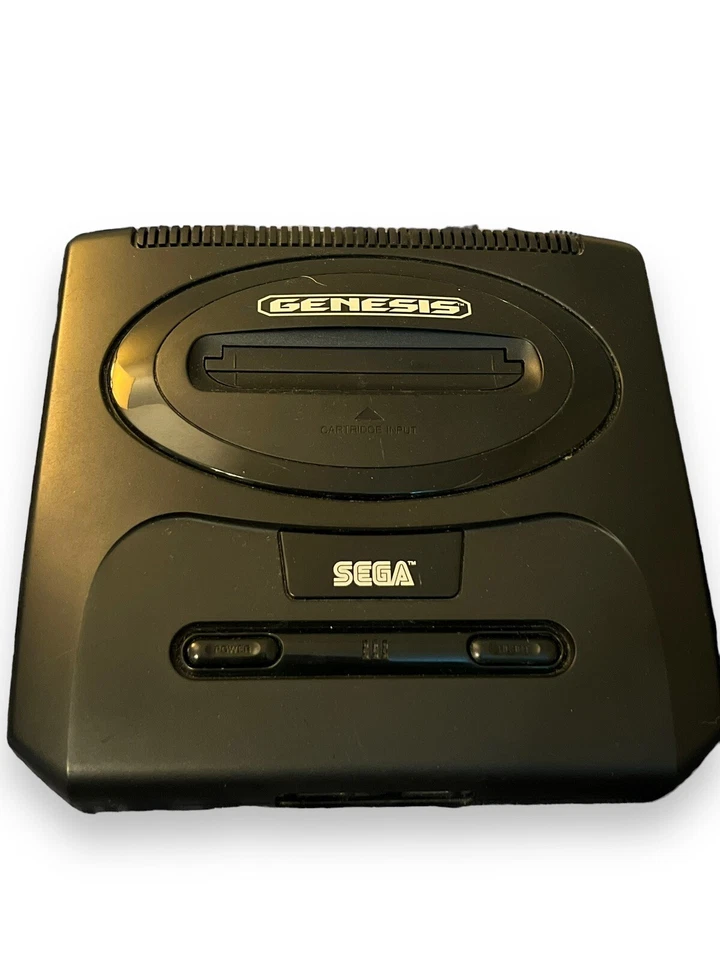 Sega Genesis Model 2 MK-1631 BARELY USED!! Cords Controller Tested W/ Game - Image 4 of 4