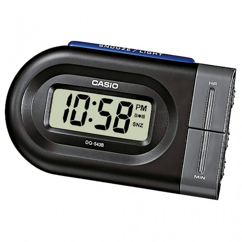 Despertador Casio Dq-543b-1ef Digital Alarma Luz Repetición