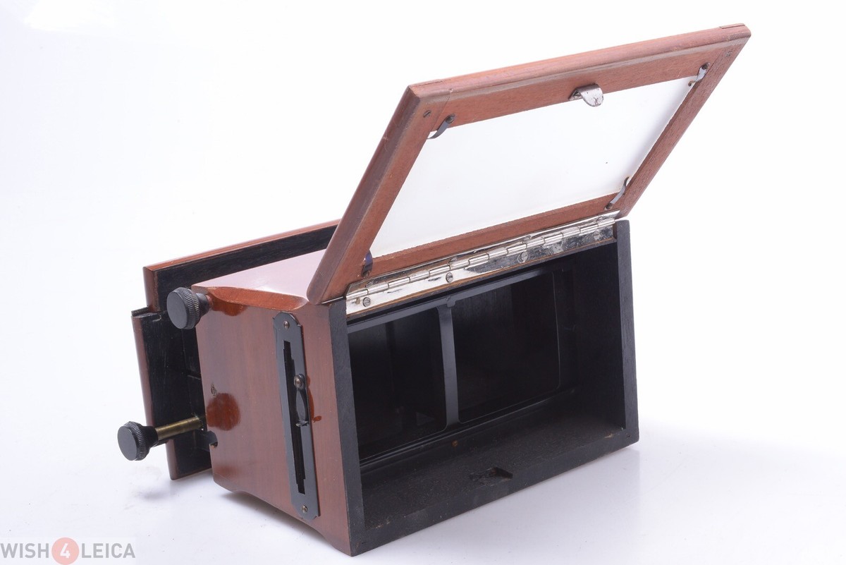 ✓ UNIS FRANCE C.1925 STANDARD 6X13CM STEREOSCOPE