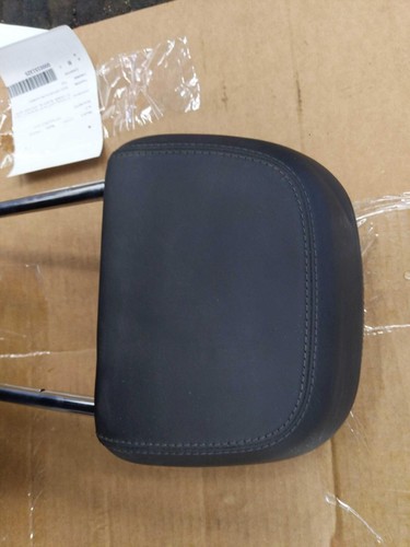 20 21 22 23 24 PORSCHE CAYENNE Left Rear Headrest ONLY Black AL Leather w/Logo - Picture 3 of 17