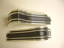 1965 Impala SS Caprice Rear Panel Trunk Quarter Wrap Around Trim Molding RH LH