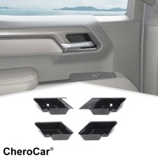 Car Interior Door Handle Bowl Decor Cover Trim Caps For Chevy Silverado 1500 22 Car Interior Door Handle Bowl Decor Cover Trim Caps For Chevy Silverado 1500 22