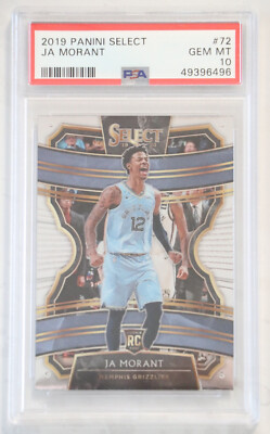 その他 2019 PANINI INSTANT ORANGE JA MORANT RC 2019-20 Ja Morant PSA 10 Orange Prizm Rookie RC Hoops