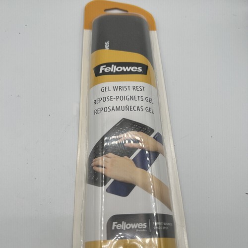 Fellowes Gel Wrist Support, Graphite, Durable Lycra® Covering Brand New - Picture 4 of 5