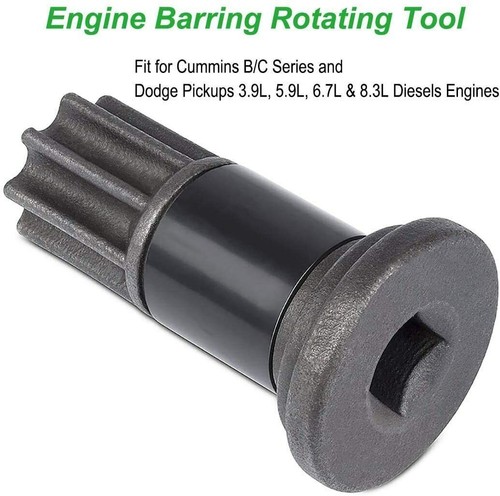 Engine Barring Tool for Dodge Pickups with Cummins 3.9L 5.9L 6.7L ...