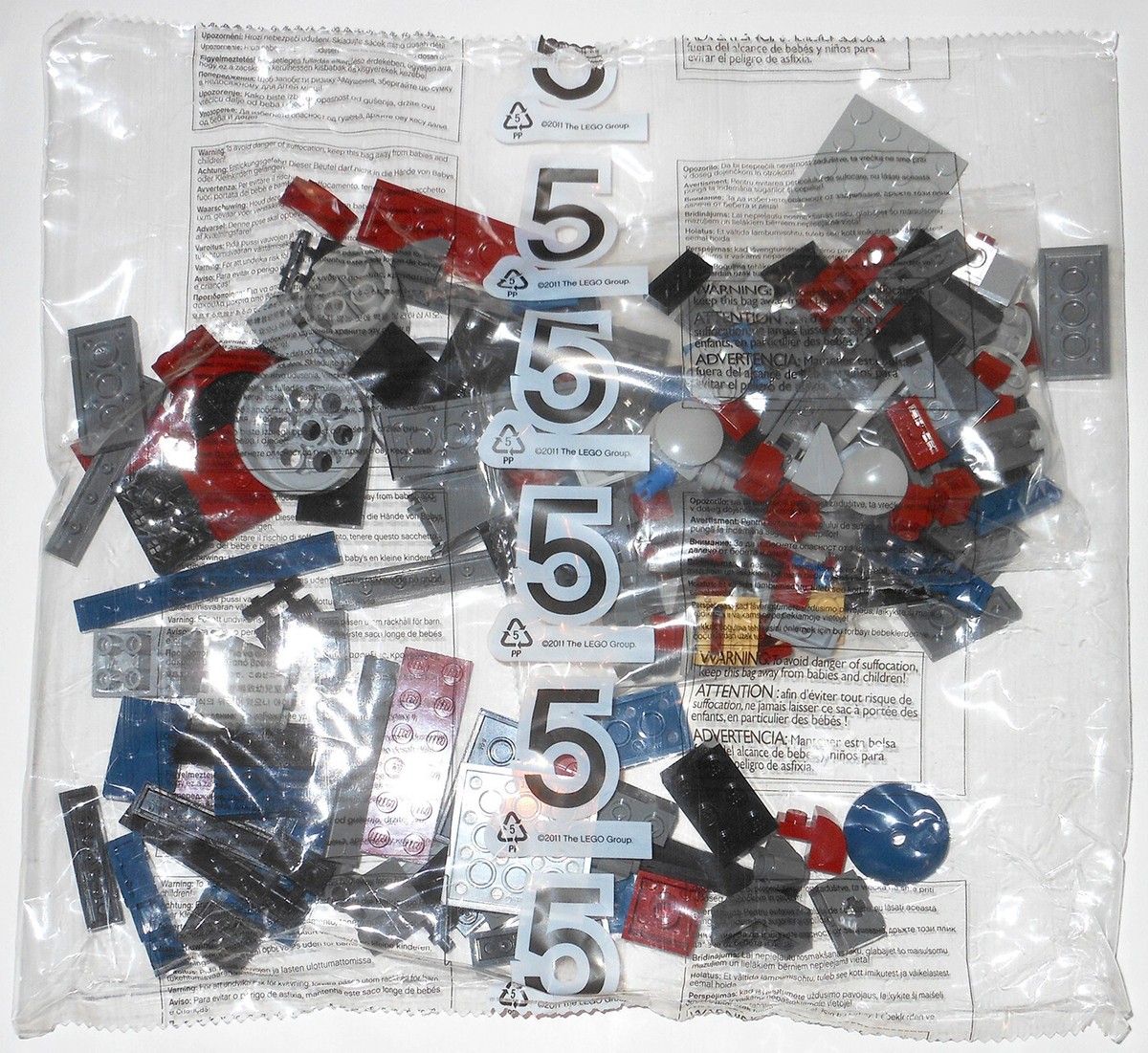 LEGO 9515 The Malevolence: NEW NEVER BUILT SHIP ONLY (no