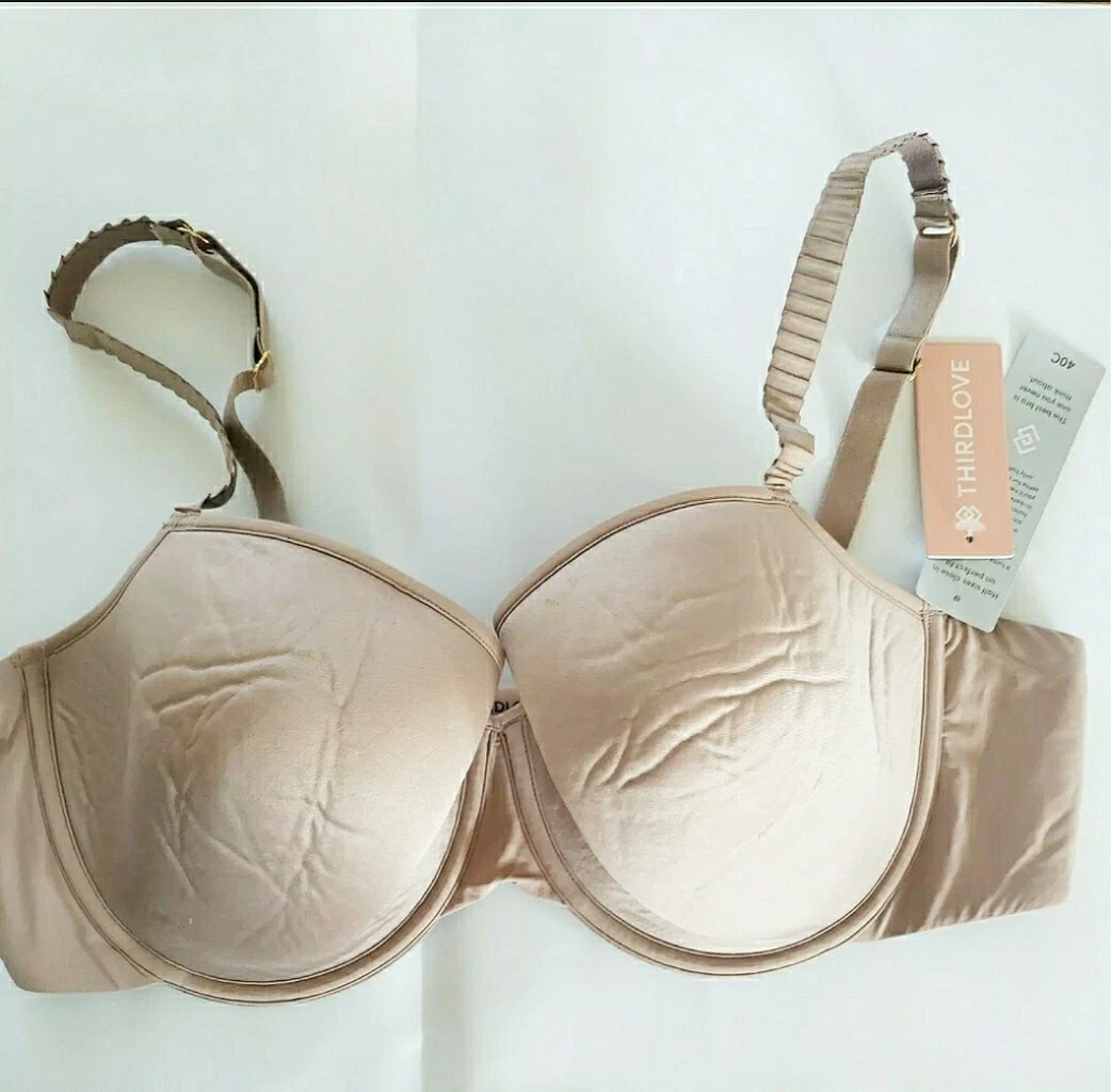 Third Love Third Love Beige 24/7 Classic T-shirt Bra Size 32