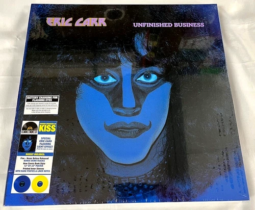Eric Carr "Unfinished Business" 2XLP color vinyl RSD Record Store Day KISS New