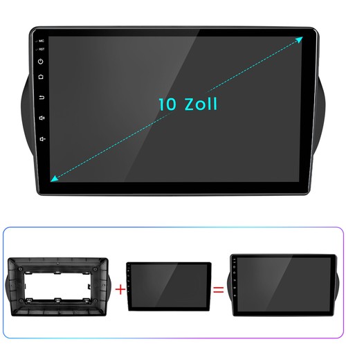 Android 13 Autoradio Carplay Für Fiat Fiorino Qubo Citroen Nemo 2008-2017 4+64GB - Bild 18 von 19
