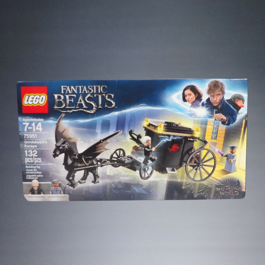 SEALED 2018 LEGO FANTASTIC BEASTS GRINDELWALD'S ESCAPE #75951 BUILDING TOY SET