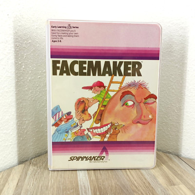 Tandy 1000 FaceMaker Floppy Disc Game 128k Vintage Computer Games