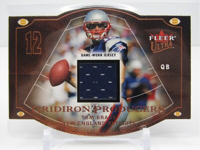 TOM BRADY 2004 FLEER ULTRA GRIDIRON PRODUCERS GAME