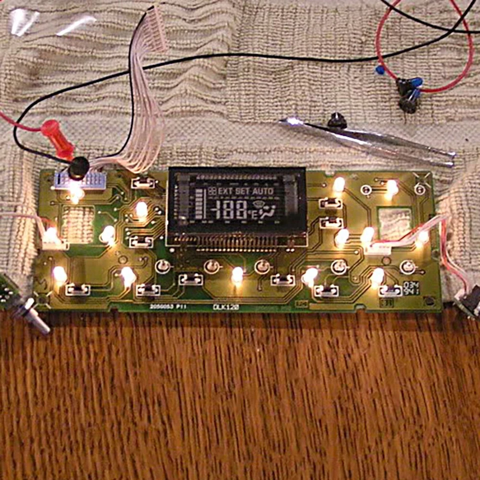 Bulb KIT for Corvette C5 Digital Heater A/C Climate Control Dim Button 97-04 US - Изображение 2 из 3