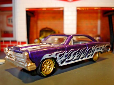 1966 FORD FAIRLANE GT 427 CUSTOM EDITION 1/64 CUSTOM WHEELS AND TIRES HW COOL!!