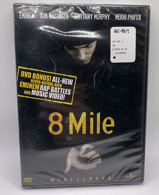 8 Mile (DVD, 2003, Widescreen - Bonus Materials) *Brand New & Sealed*