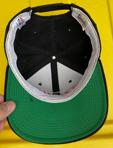 Vintage 90s Chicago Bulls Sports Specialties Script Snapback Hat Cap Wool Blend - Picture 8 of 12
