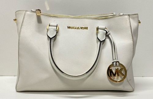 Michael Kors Jet Set Satchel White