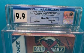CGC 9.9 A++ Guilty Gear X: Advance Edition Game Boy Advance Sealed Graded