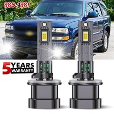2pc 880 Led Fog Light Bulb 6000k White High Power 890 892 893 899 2pc 880 Led Fog Light Bulb 6000k White High Power 890 892 893 899