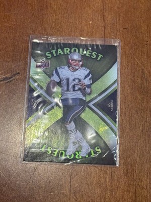 2008 Upper Deck  StarQuest  Rainbow Green  #SQ29  Tom Brady Team: New England