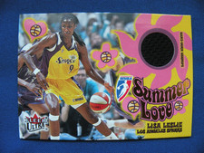 2002 Fleer Ultra WNBA Summer Love G/U Lisa Leslie Los Angeles Sparks