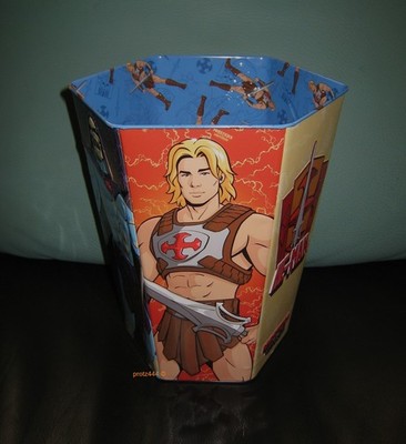 MASTERS OF THE UNIVERSE 6-ECK KINO BLECHEIMER POPCORNEIMER Bucket Trinkbecher