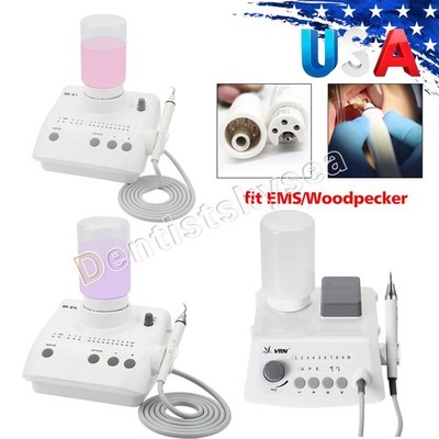 Dental Ultrasonic Piezo Scaler LED Handpiece Bottle Fit EMS Cavitron