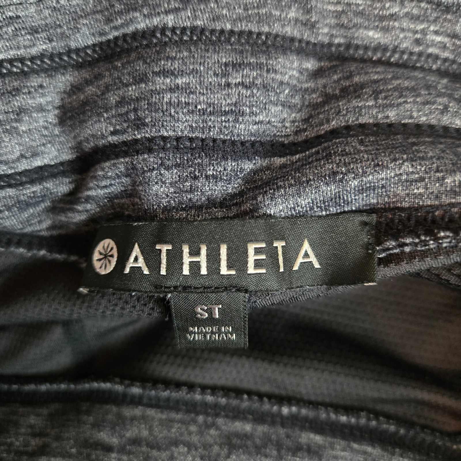 Athleta Skort Gray Heather Drawstring Pockets Ath… - image 3
