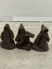Vintage Star Wars JAWA with Cloak 1977 Kenner Action Figure Lot Of 3