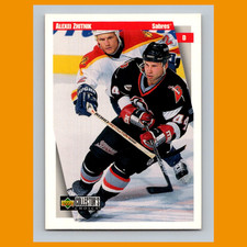 Alexei Zhitnik #29 1997-98 Collectors Choice Buffalo Sabres Hockey Card NHL