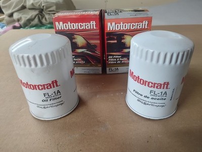 Engine Oil Filter Motorcraft FL-1A LONG LIFE 2 Filters As Pictured 