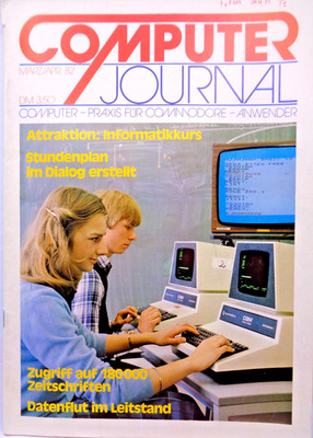 COMPUTER JOURNAL - AUSGABE: MÄRZ/APR. 82 (COMMODORE/M&T - MAGAZIN) #2DE