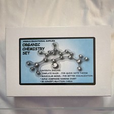 Organic Chemistry Molecular Model Kit. Includes Orgo flash Cards