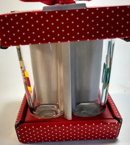 KIRKLANDS HOME Nutcracker Shot Glasses 3" Shooters Christmas Barware NIP 4 Glass - Picture 7 of 10