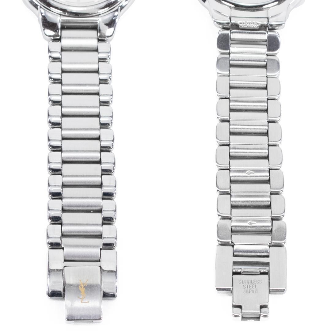 Orologio Saint Laurent donna quarzo logo YSL vintage