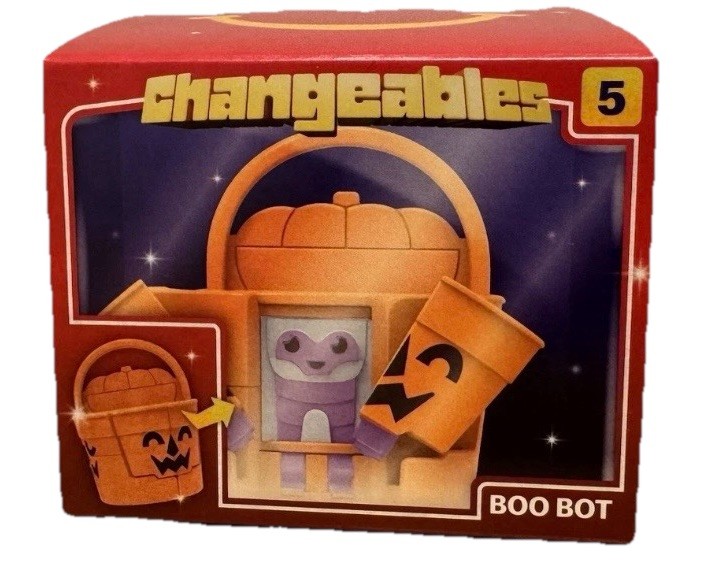 McDonald’s 2026 Changeables Happy Meal Toy #5 - Boo Bot
