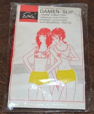 ESDA Damen-Slip "Frottina" Short-Form Frottee ROT Gr. 42/44 DDR 1979 OVP TOPRAR!