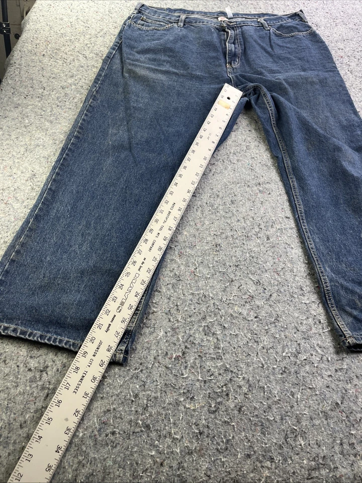 Open Trails Men’s Jeans 42x30 Blue Denim Straight Fit Made in Swaziland RN 67227 - Image 4 of 4