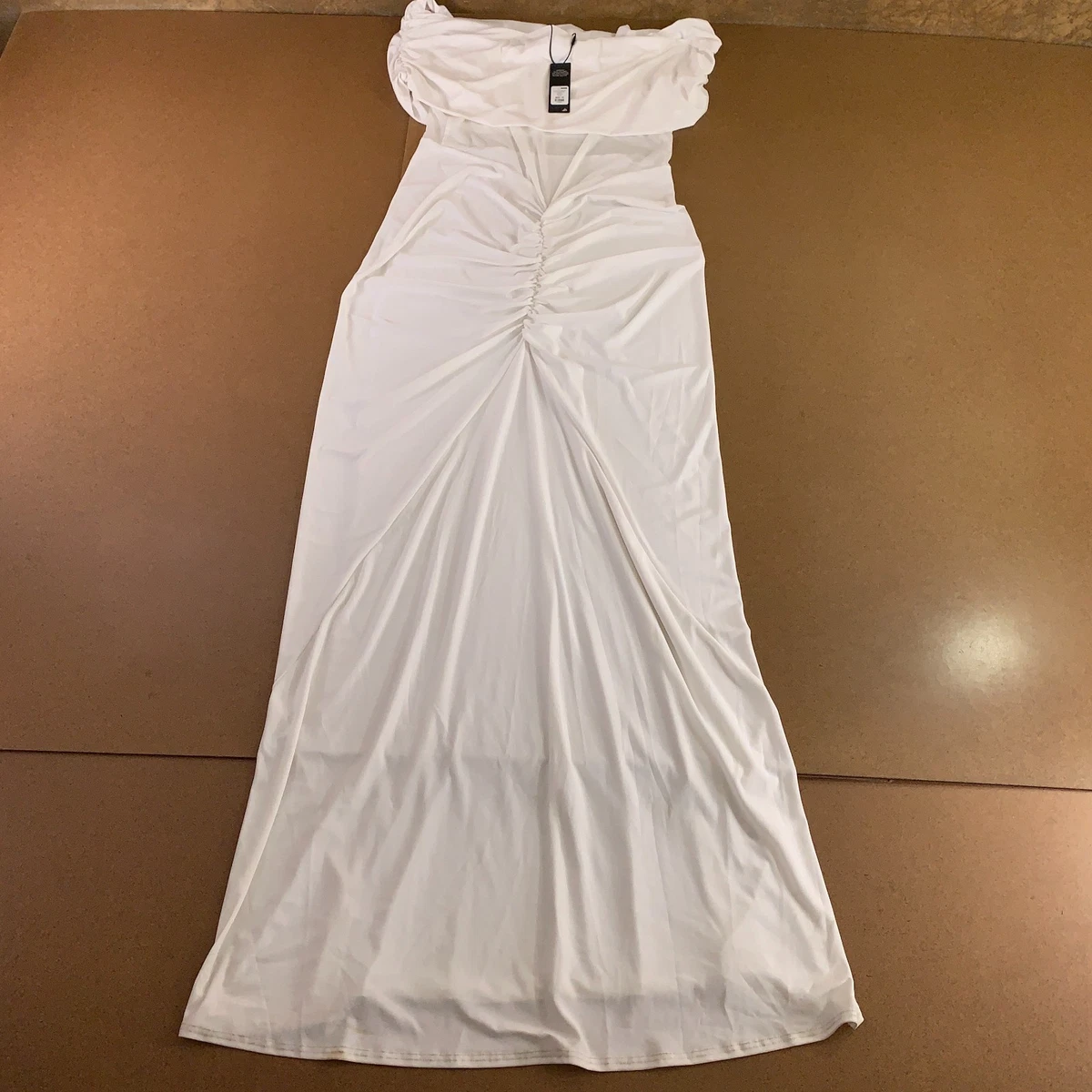 White Plus Size Maxi Dresses for Women for sale | eBay