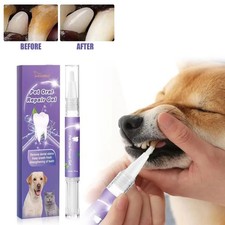 Dog Oral Cleaning Gel Tooth Stain Cleaner Remove Dental Stakes Tartar Plaque