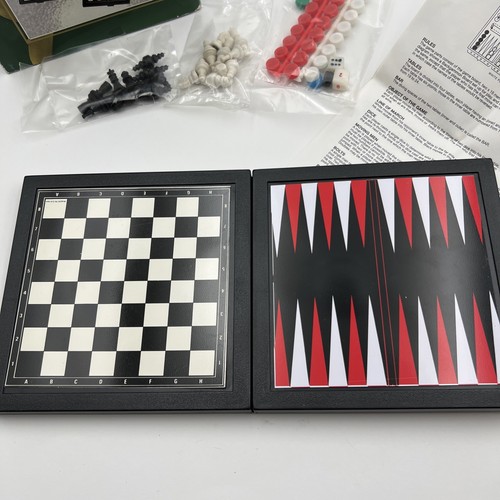 5 in 1 Miniature Magnetic Travel Games 5 1/2” NEW Includes All Pieces 1998 - Picture 5 of 15
