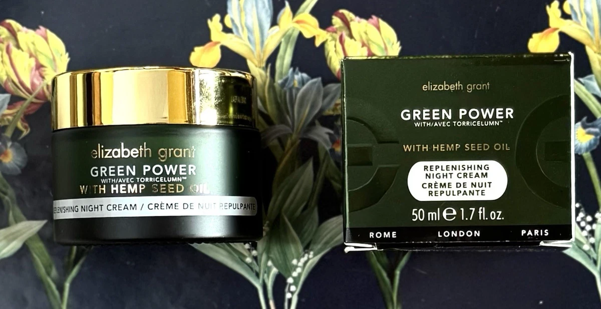 Elizabeth Grant Green Power With Hemp Seed Oil Replenishing Night Cream 50ml