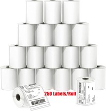 4"x6" Direct Thermal Shipping Labels 250 for Zebra  Rollo Printers 2-200Rolls