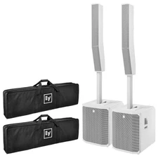 Electro-Voice EVOLVE 90 Portable Active Column Loudspeaker DJ PA System White...