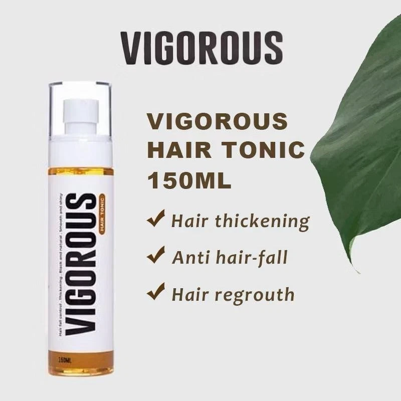 VIGOROUS Hair Tonic (New 150ml) - 50% More Scalp Nutrient (FREE SHIPPING)